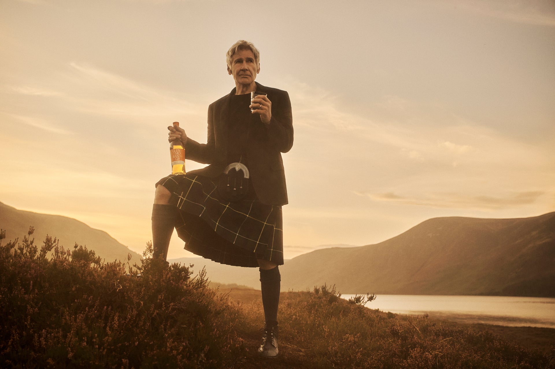 Join Harrison Ford, as he journeys to Scotland to visit Glenmorangie distillery.